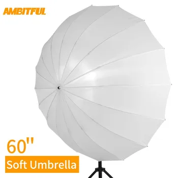 

Godox 60" 150cm White Translucent Soft Umbrella Studio Lighting Light Translucent Umbrella with Large Diffuser Cover