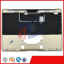 2016year gold original for macbook 12inch retina A1534 keyboard topcase topcover Palm Rest without touchpad