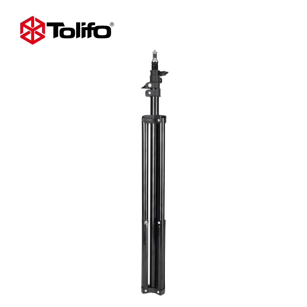  Tolifo 2M(79in) Light Stand Tripod With 1/4 Screw Head For Photo Studio Softbox Video Flash Umbrell