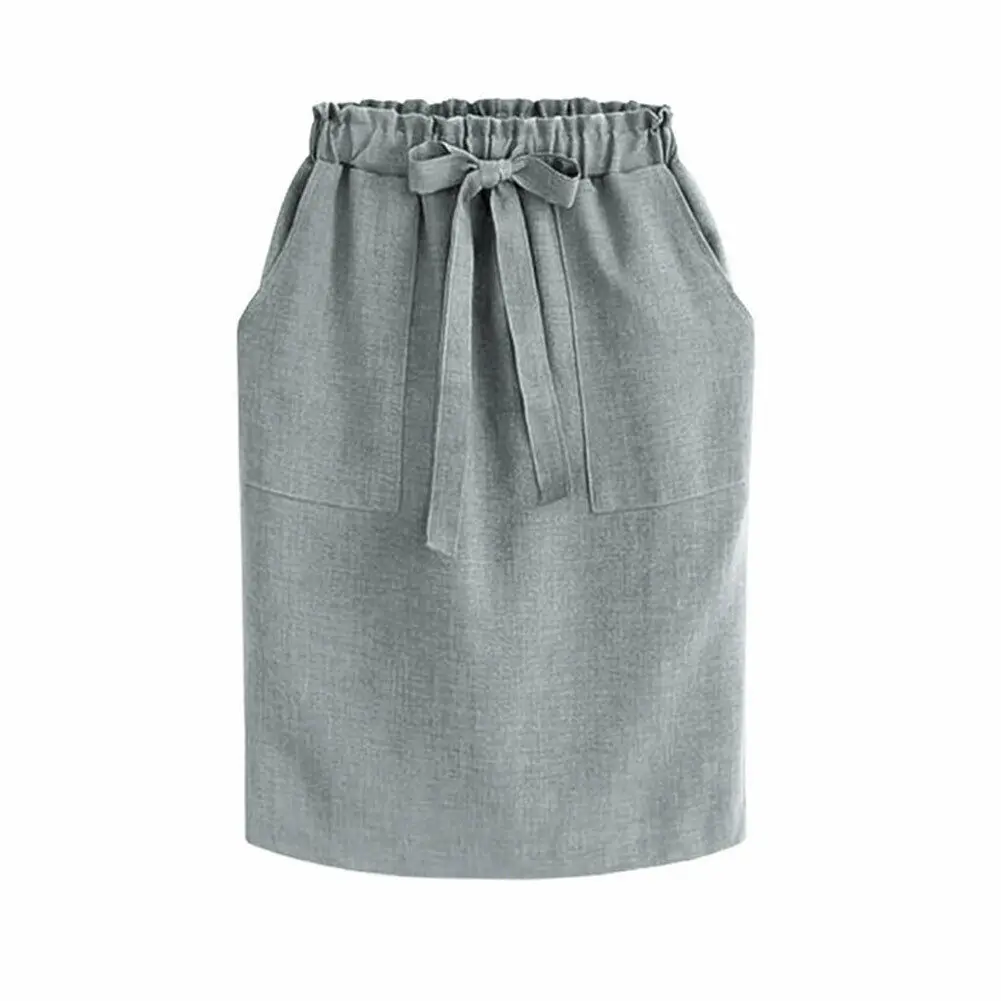 

2019 Women Ladies Party Casual Solid Skirts Summer Sexy Bandge High Waist Short Mini Skirt