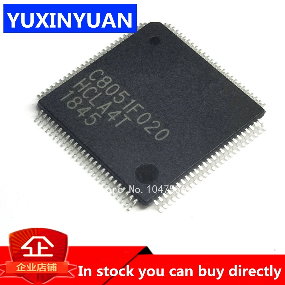 1 шт. флэш-память smartc8051f020 TQFP100 C8051 IC MCU 8 бит 64 Кб 100TQFP | Электронные компоненты и