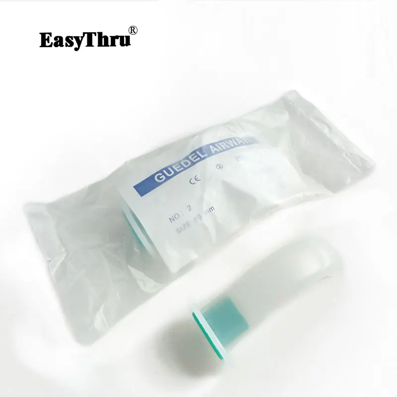 

Medical Oral Air Way Color Coded Guedel Airway Tube for CPR First Aid Patients respiratory tract airway tube 9pcs/lot