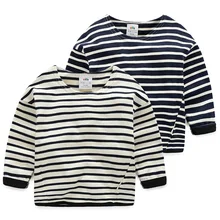 Baby striped shirt 2016 autumn outfit han edition of the new boy’s children’s wear children’s leisure long-sleeved blouse
