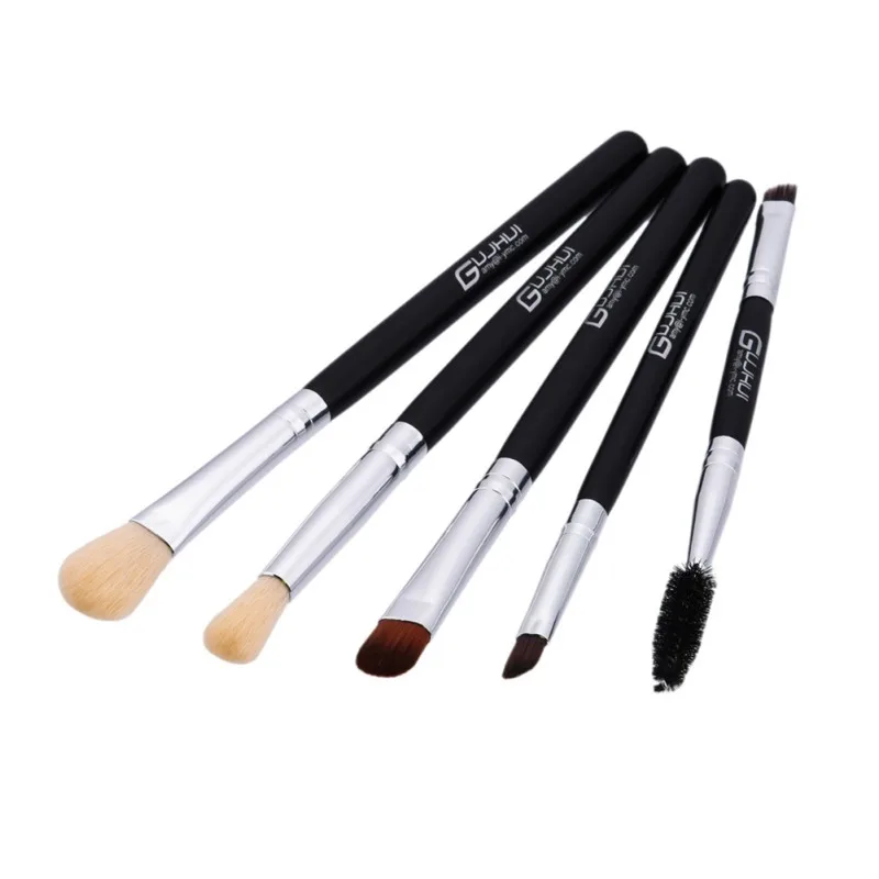 

5PCS Cosmetic Makeup Brushes Tools Eyeshadow Brush Foundation Cream Powder Contour Cosmetic Beauty Brush Kit