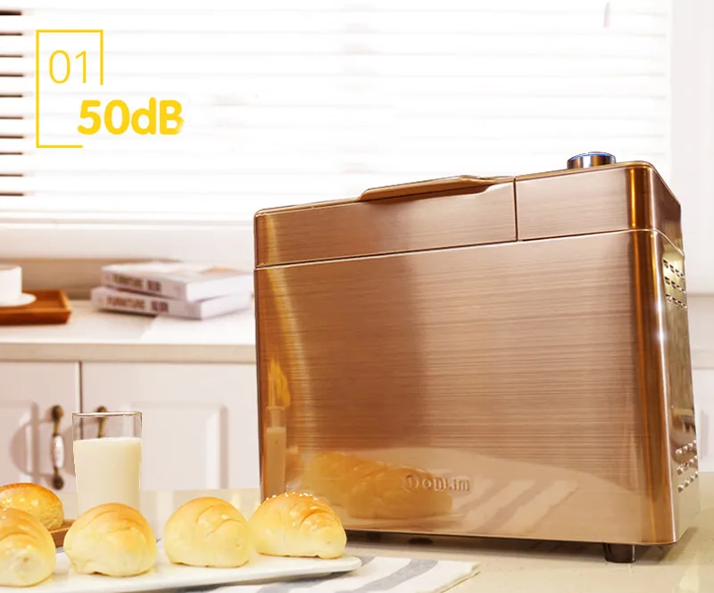 Donlim BM1352B-3C Multi-functional automatic bread making machine maker toaster bread baking tost makinesi free shipping (10)