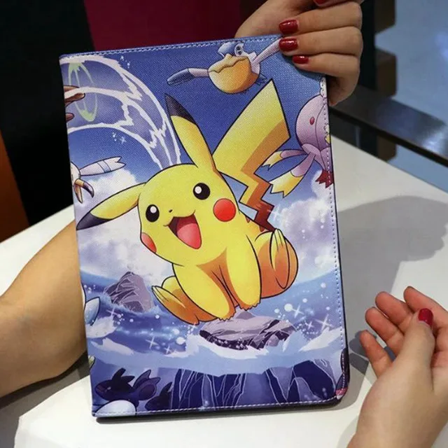 Tablet Case For Apple Ipad Mini 4 Pokemon Go Pikachu Prints Multifunction Pu Leather Protective Cover Stand Shell Coque Para Tablets E Books Case Aliexpress