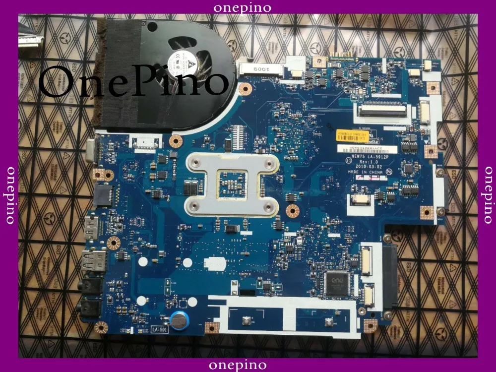 LA-5911P = LA-5912P NEW75 + المبرد + cpu اللوحة صالح لشركة أيسر 5552 جرام 5551 جرام 5551 اللوحة المحمول اختبارها العمل