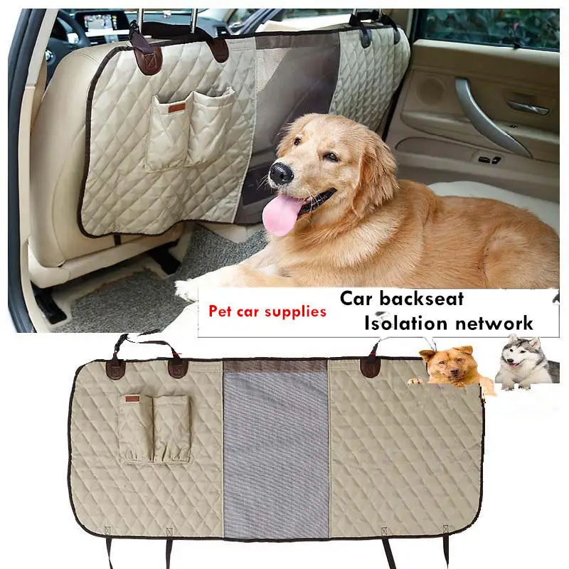 Pet Car Seat Barrier Back Seat Isolation Net Fence Deluxe Vehicle