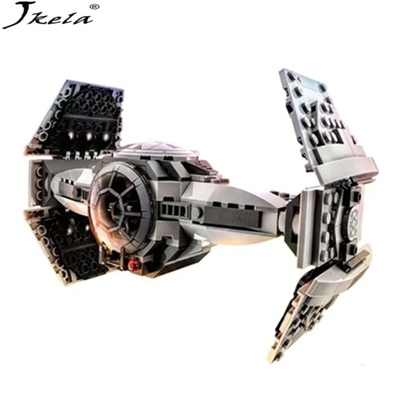 

Bela Star Wars Force Awakens TIE Advanced Prototy Building Blocks Bricks Toys Compatible With LegoINGly Starwars Children Model
