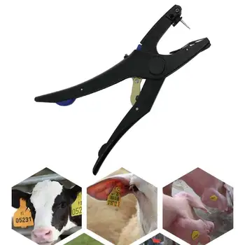 

Ear Tag Pliers Animal Control Device Metal Ear Thorn Tongs Swine Cow Sheep Rabbit Cattle Ear Mark Pliers Identification Tool