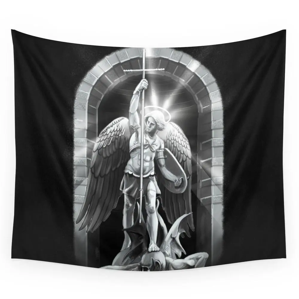 Archangel настенный гобелен Майкла подарок на свадьбу покрывало пляжное полотенце