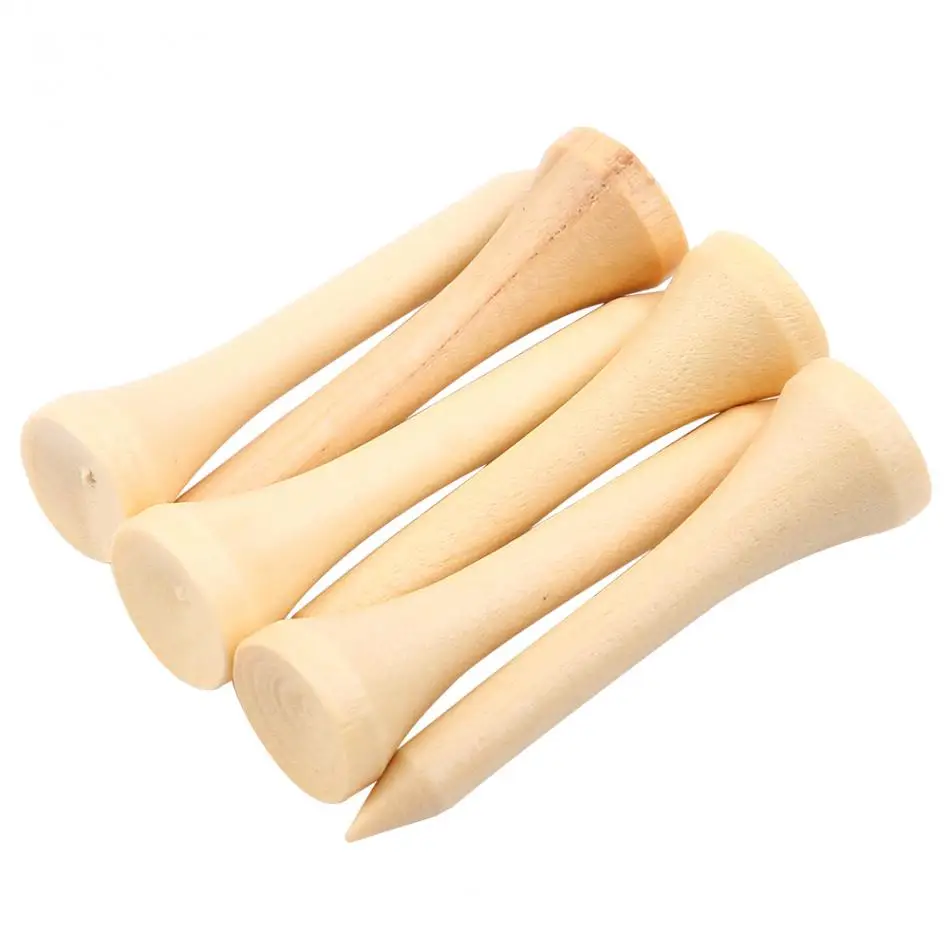 

Caiton 100piece/Pack 42mm Wooden Golf Tees golf Golf accessories wood tees