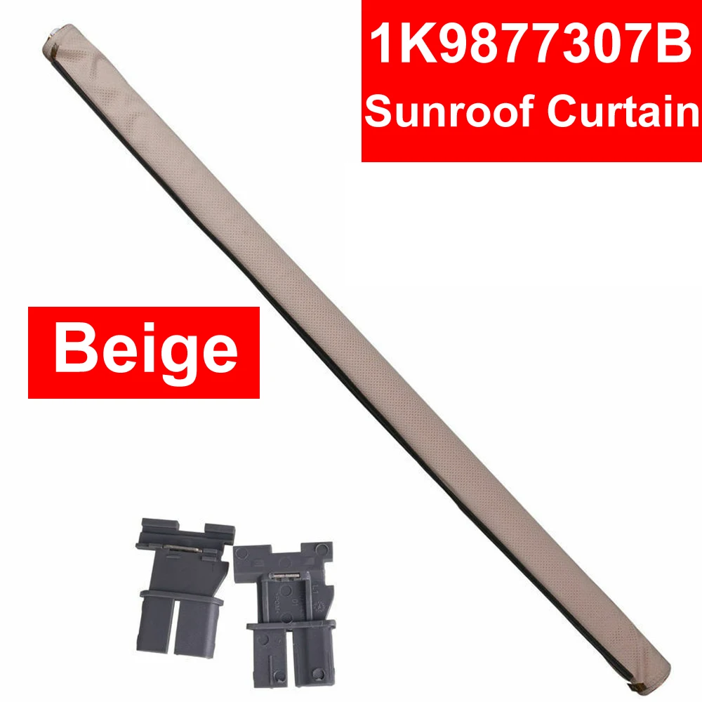 

Skylight Shutter Sunroof Sunshade Car Interior Curtain Beige Gray For Audi Q5 Sharan Tiguan Golf 1K9877307B 5ND877307 Styling