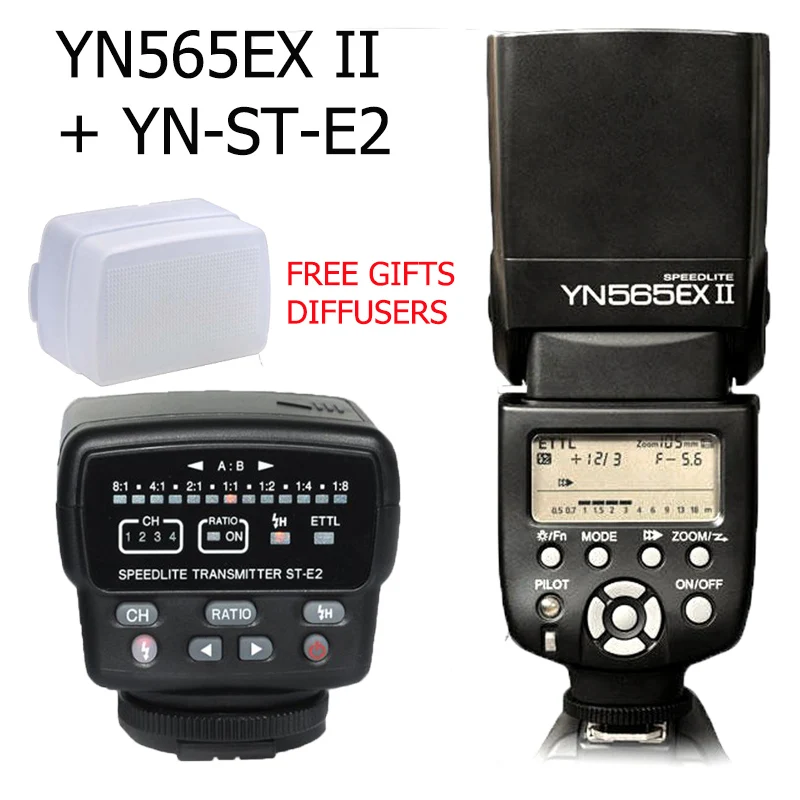 YONGNUO YN 565EX II YN565EX II Flash Speedlite + YN ST E2 Speedlite