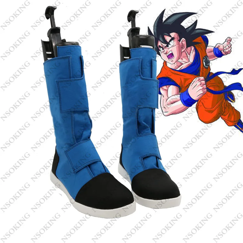 Аниме Son Goku косплей обувь Dragon Ball Z сапоги