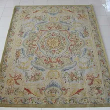 8'x10' 90 линии Royal savonnerie коврик ручной махнул ковер для украшения дома