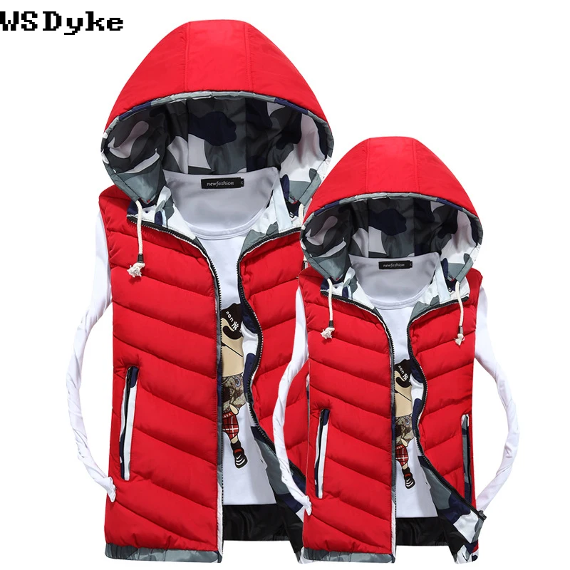 2018 الخريف الشتاء جديد عارضة مقنعين Coletes Masculinos نوعية جيدة للماء Bodywarmer 2018 الخريف الشتاء جديد عارضة مقنعين Coletes Masculinos نوعية جيدة للماء Bodywarmer