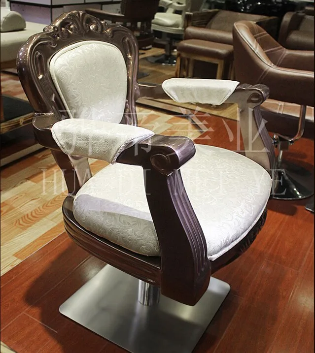 Континентальный Масло ретро кресло парикмахерское кресло салона стула