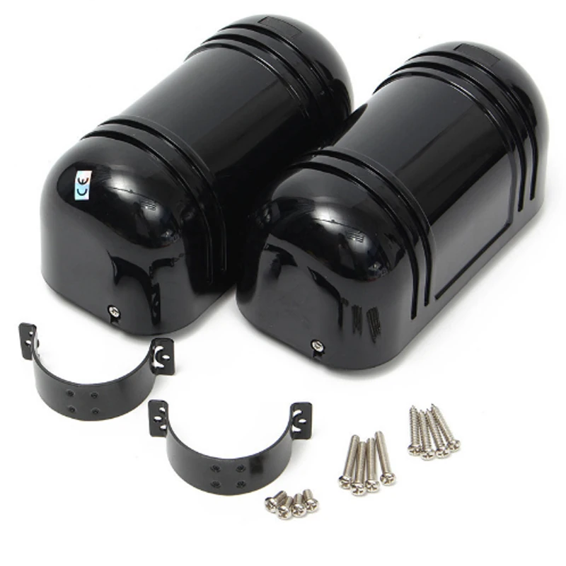

Perimeter Burglar Alarm Two beams sensor OUTDOOR & INDOOR Active Infrared Detector Sensor