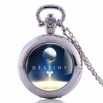 

Silver Pocket Watch Personalized Pattern Steampunk Retro Vintage Quartz Roman Numerals Pocket Watch
