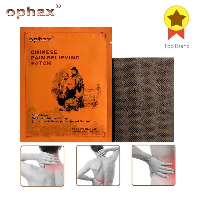 €1.4 44% de DESCUENTO|OPHAX 5 unids/bolsa yesos médicos reumatismo chino dolor de espalda muscular articular parche herbal parche para aliviar el dolor productos para el cuidado de la salud-in Parches from Belleza y salud on AliExpress 