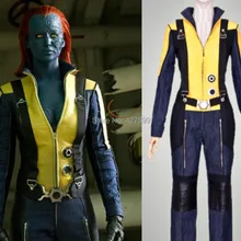 Горячий Moive X-men: первый класс Mystique Raven Darkholme Косплей Костюм