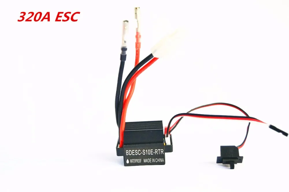6-12v 320a cepillos regulador de velocidad ESC-regulador ajuste para RC-Barco Motor 