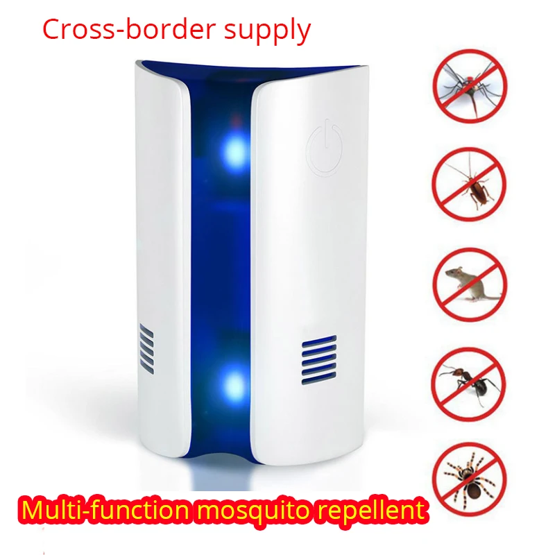 

New Repeller indoor Power by Electronic Electromagnetic Ultrasonic for Get Rid of Mosquito Ant Flea Rats Fruit Fly Rodent Insect
