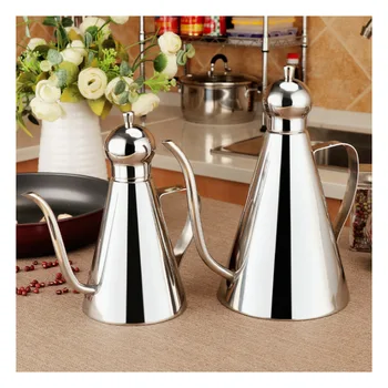 

1 500ml / 1000ml 304 stainless steel taste pot, oil pot, , olive oil, domestic kitchen seasoning bottle