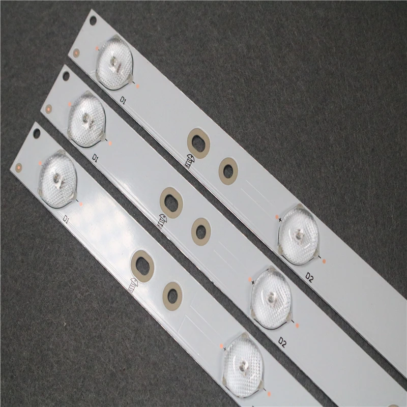 

New Kit 3 PCS 7LED(3V) 620mm LED backlight strip for KDL-32R330D 32PHS5301 32PFS5501 LB32080 V0 E465853 E349376 TPT315B5