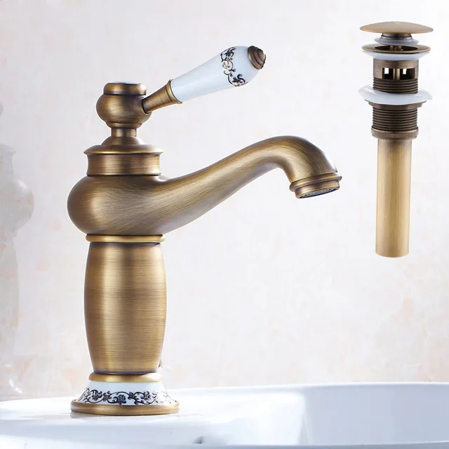 stile moderno bagno lavello miscelatore rubinetto single handle deck mount lavandino con troppopieno scaricochina