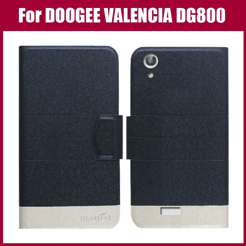 Лидер продаж! DOOGEE DG800 чехол 5 цветов модный флип ультратонкий кожаный защитный чехол Для DOOGEE VALENCIA DG800 чехол