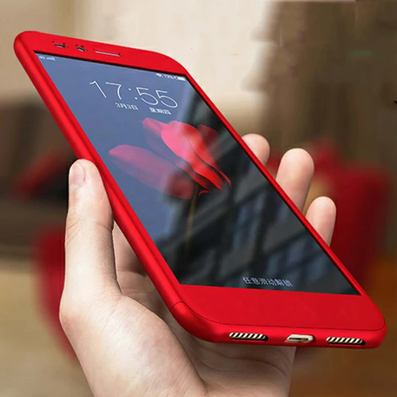 

Magtim Back Cover Case For OPPO A33 A37 A59 A77 A79 A83 360 Degree Full Protection Case Explosion Proof with Tempered Glass
