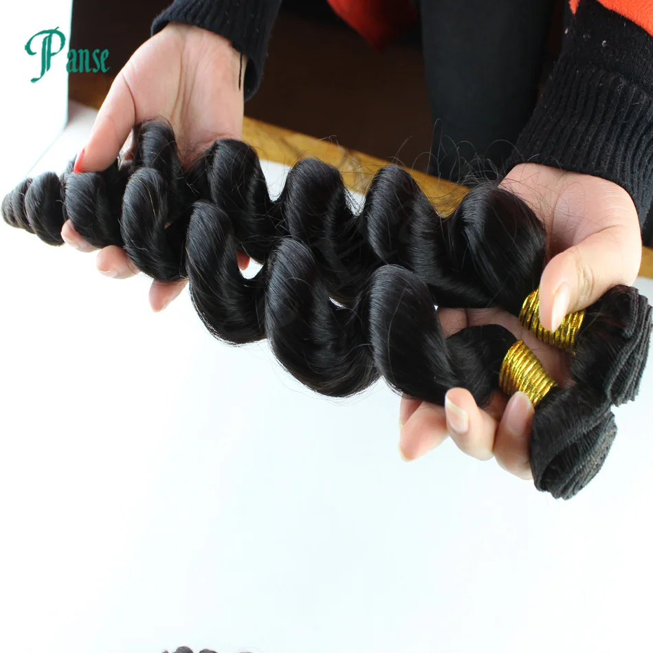 

Brazilian 7a Unprocessed Loose Wave bundles Remy Virgin Human Hair Weave 3 bundles Hair Extensions Natural Color