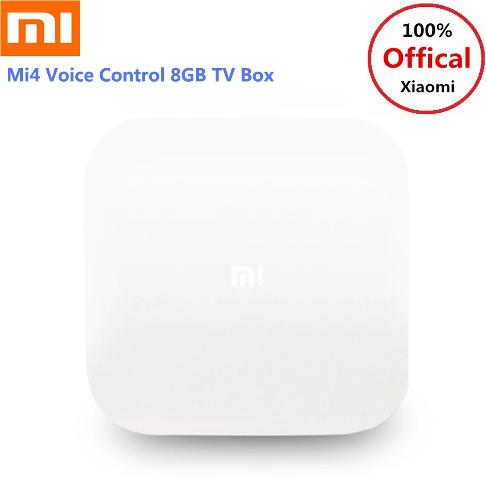 

Xiaomi Mi4 Android TV Box Voice Control Bluetooth 4.1+EDR Amlogic S905L 2GB 8GB 2.4G Wi-Fi Supports 4K HDR Set Top Box For TV