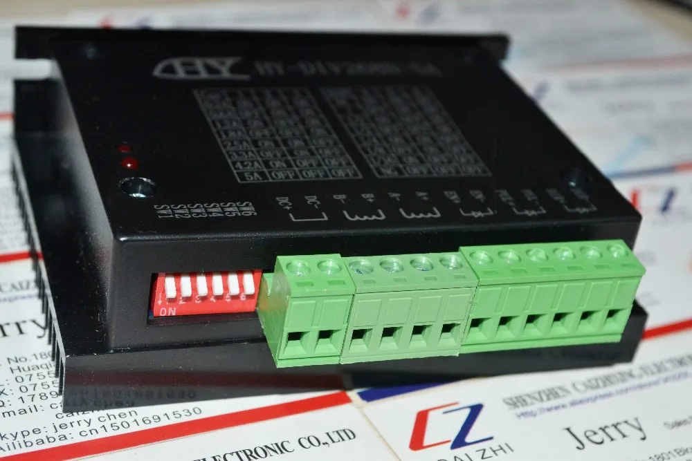 Free-Shipping-New-CNC-Single-Axis-TB6600-0-2-5A-Two-Phase-Hybrid-Stepper-Motor-Driver (2)