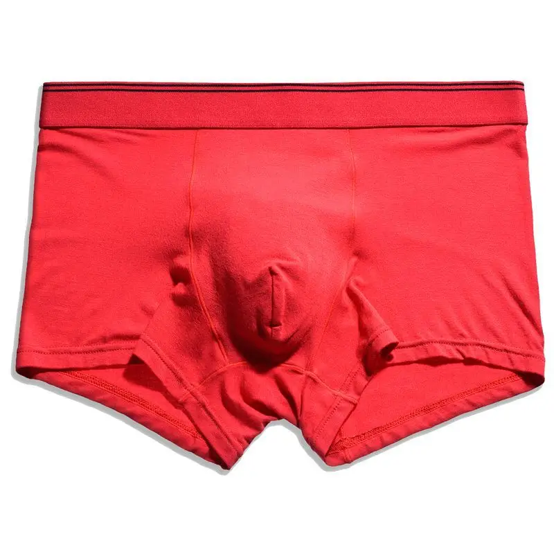 

Men's New Elastic Soft Air-permeable Loose Size Middle Waist Flat Pants
