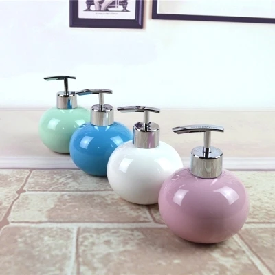 

Practical 300ml ceramic Hotel/Home Bathromm Hand Liquid Soap Dispensers bottles Bathroom Product ,New Arrival.