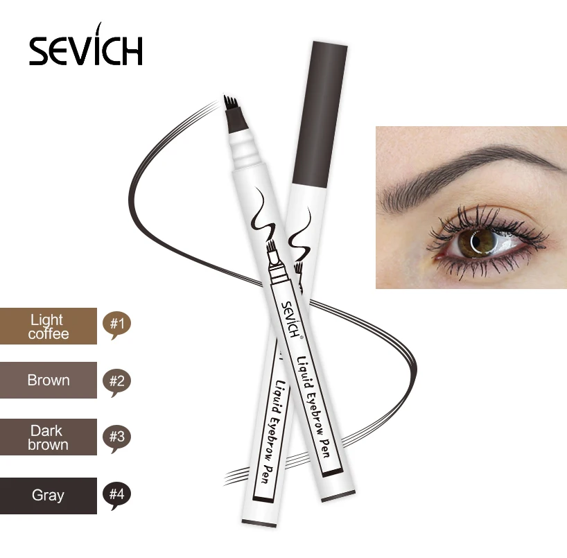 Long-lasting eyebrow pen Natural tatoo pen waterproof eyebrow Enhancer Liquid Eyebrow 4 colors Make up Durable Eye Brow Pencil Long-lasting eyebrow pen Natural tatoo pen waterproof eyebrow Enhancer Liquid Eyebrow 4 colors Make up Durable Eye Brow Pencil