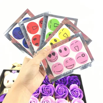 

60Pcs(10 pack)Mosquiot Repellent Stickers Patches Smiling Face Drive Midge Citronella Oil Mosquito Killer Cartoon Repeller Stick