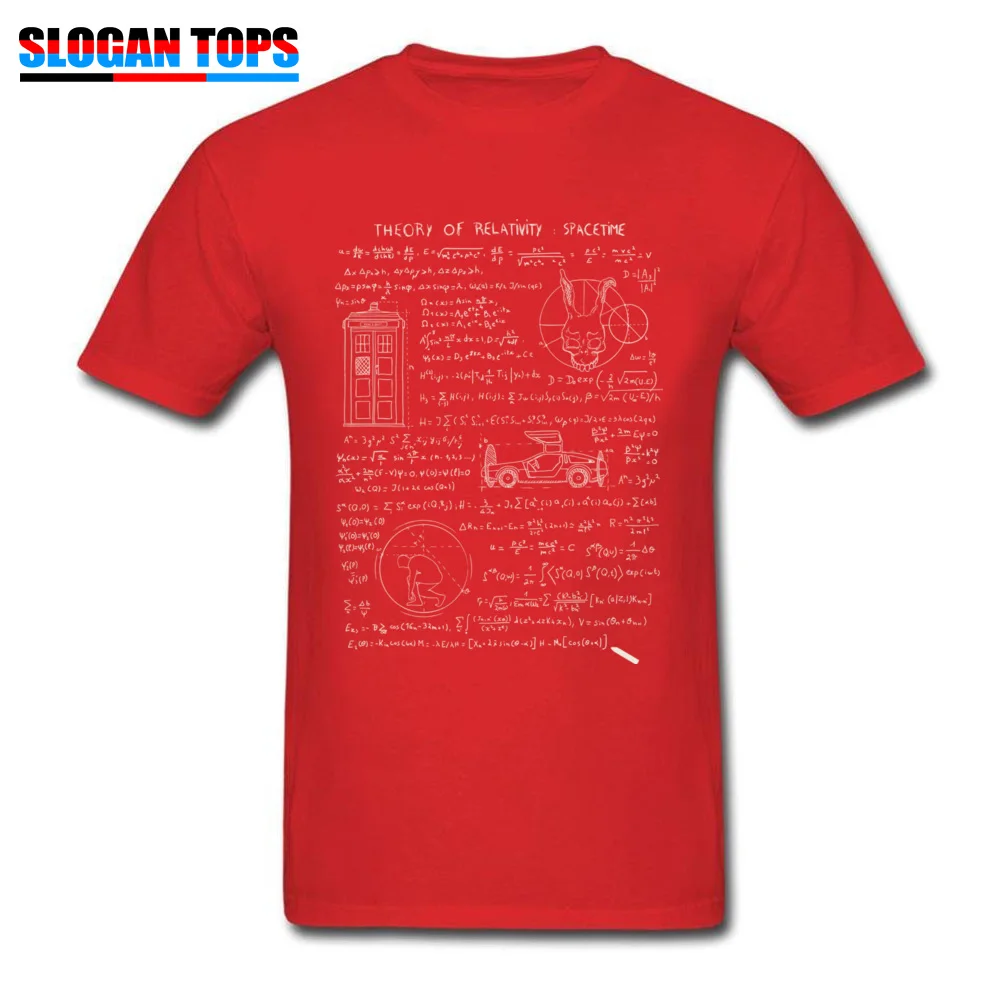 Europe Tshirts Graphic O Neck Theory of relativity Pure Cotton Men Tops Shirts Slim Fit Short Sleeve T Shirt Wholesale Theory of relativity red