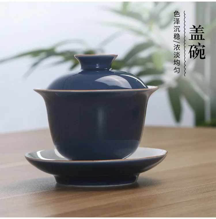 Китайский чайный набор, элегантные чайные чашки Gaiwan, супница, миска, блюдце, чайный набор, чайная чашка, Прямая поставка