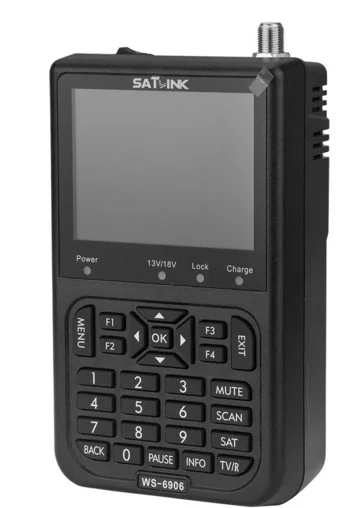 Satlink WS-6906 3," DVB-S FTA цифровой спутниковый измеритель спутниковый искатель ws 6906 satlink ws6906