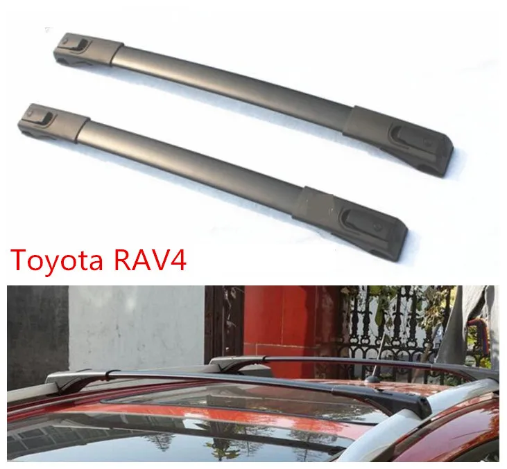 لتويوتا rav4 2013.2014.2015 رفوف رف سقف السيارة عبر جودة عالية جديد الألومنيوم برغي إصلاح السيارات الأمتعة الرف