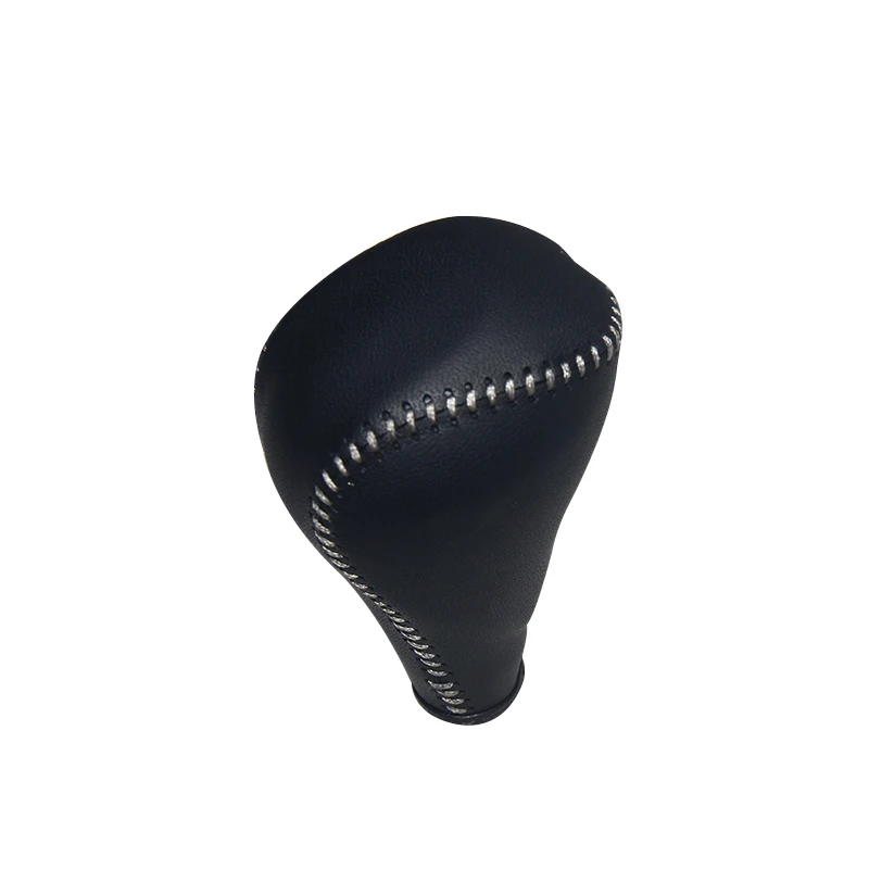 

Nappa Leather shift knob cover For LEXUS ES250 2014 year car cover on the gear shift knob gearbox knob cover gear stick case ppc