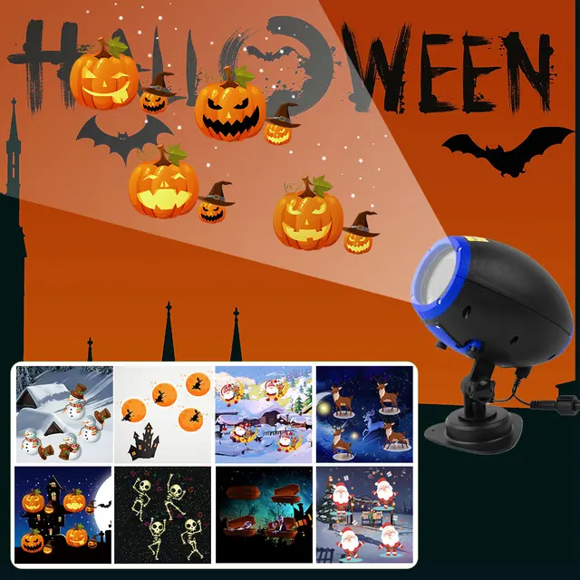 Halloween Projector Light Outdoor Waterproof Landscape Lighting