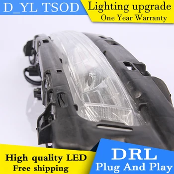 

Car styling For Ford wins 09-12 LED DRL For led fog lamps daytime running High brightness guide LED DRL light Automobile