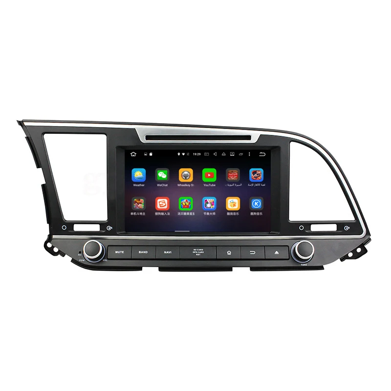 8 &quotOcta core Android 6 0 Автомобильный dvd gps Радио для hyundai elantra 2016 с 1024*600 Экран 2G DDR3 32G