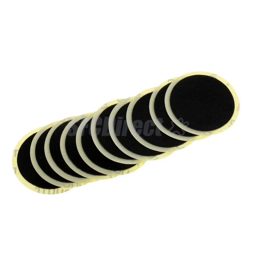 25mm High-grade Glueless Bicycle Inner Tire Self-adhesive Tyre Patch without Glue Fast Repair Tools Bike Rubber Patch	