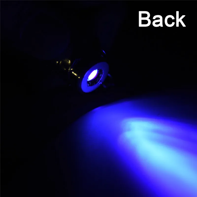 Двойной УФ ультрафиолетовый светодиодный светильник-вспышка, черный светильник, лампа для осмотра, модный фонарь